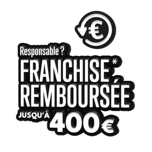 Franchise remboursée