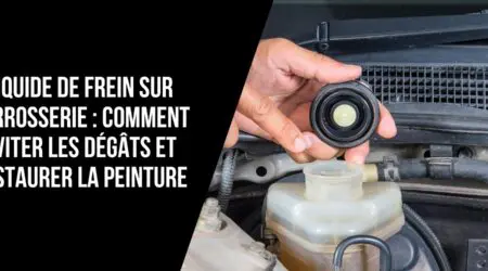 liquide de frein sur carrosserie – dégâts et réparation