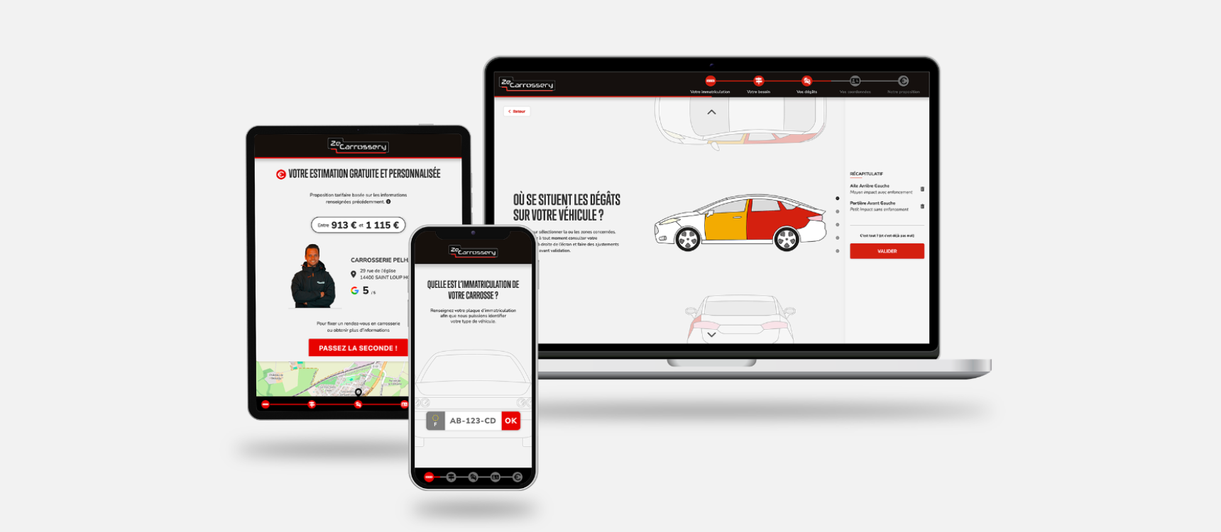 Image illustrant l'article Comment est calculé votre devis carrosserie en ligne ?