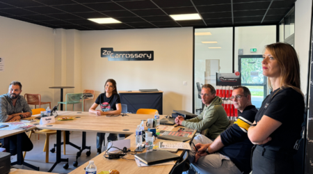 Les nouveaux ZeCarrossiers lors de leur journée d'intégration ZeCarrossery