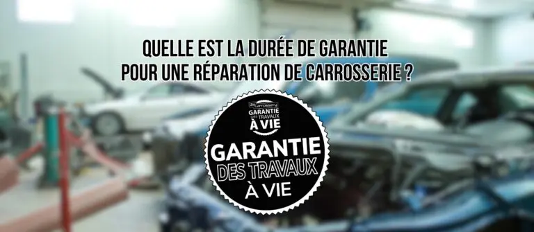 Image en avant sur la garantie réparation carrosserie