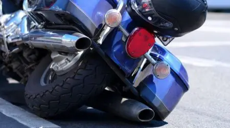 Sinistre sur moto