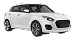 Suzuki swift blanche détourée