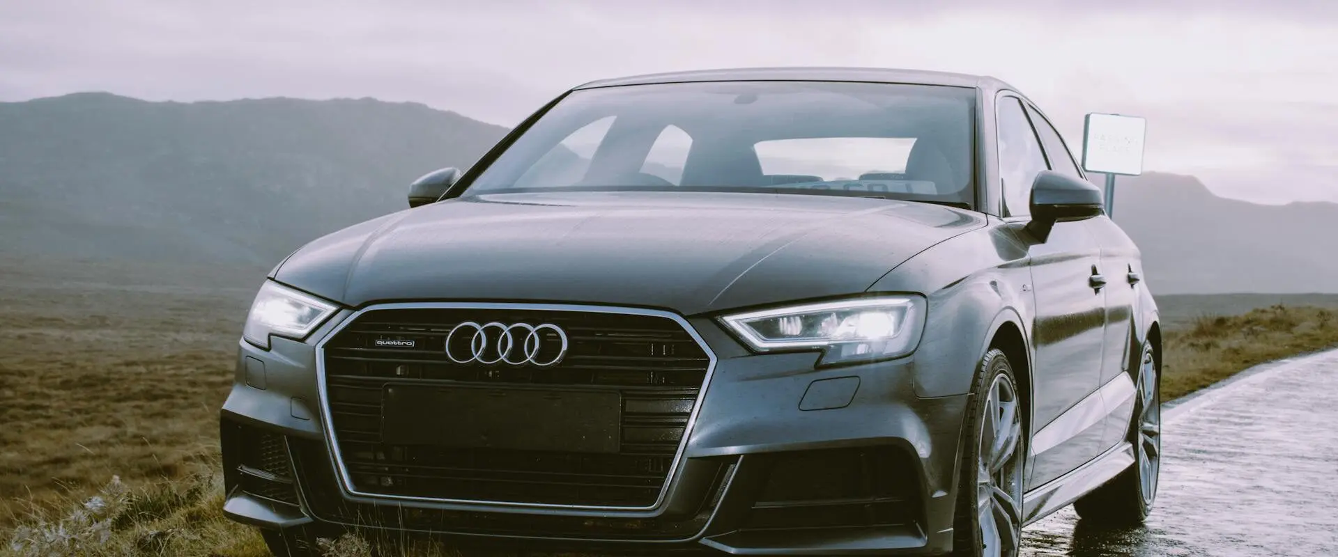 Face avant d'une Audi