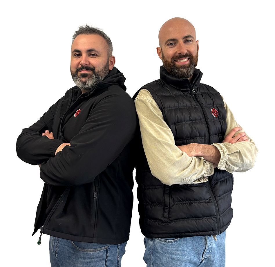 Julien et Jordan, gérants du garage carrosserie à Mérignac