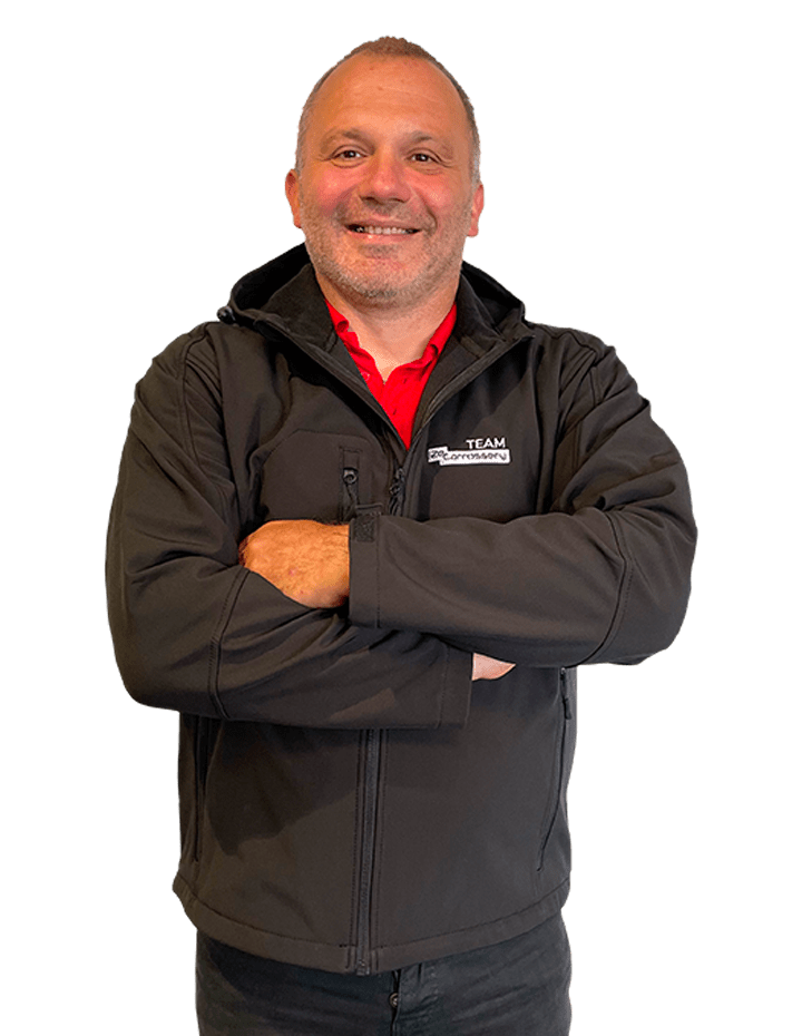 garage carrosserie a bais et rouge avec franchise offerte