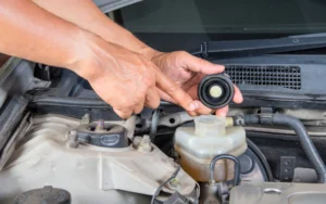 liquide de frein sur carrosserie – dégâts et réparation