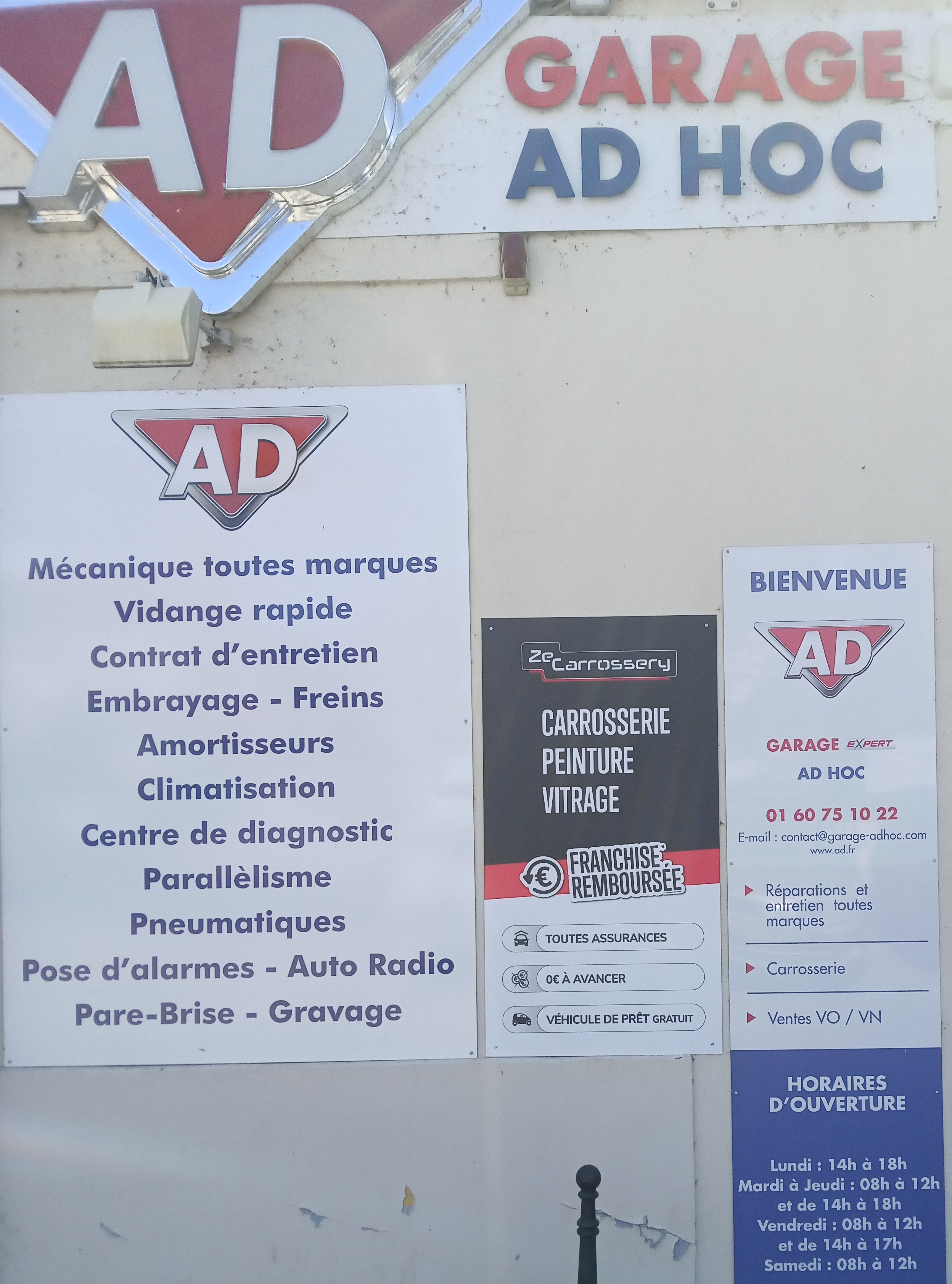 Logo de la carrosserie Garage Ad Hoc