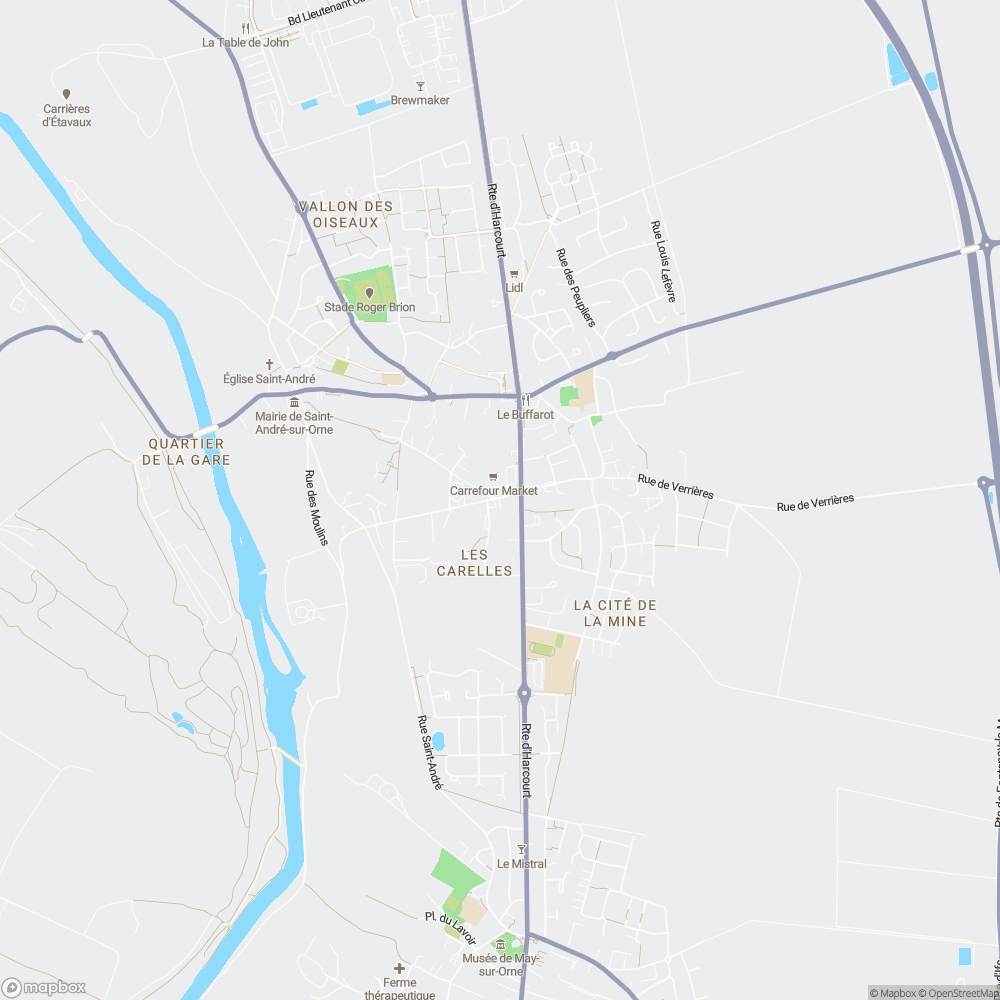 Carte de localisation de Carrosserie Leroy à Saint Martin De Fontenay