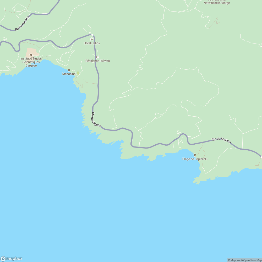 Carte de localisation de Corsicar Painter à Alata