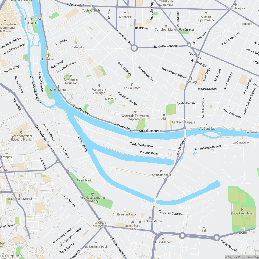 Carte de localisation de Occasions En Direct à Saint Maur Des Fosses